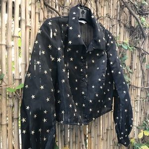 ❌SOLD❌Donna Mizani Blouse or Light Jacket